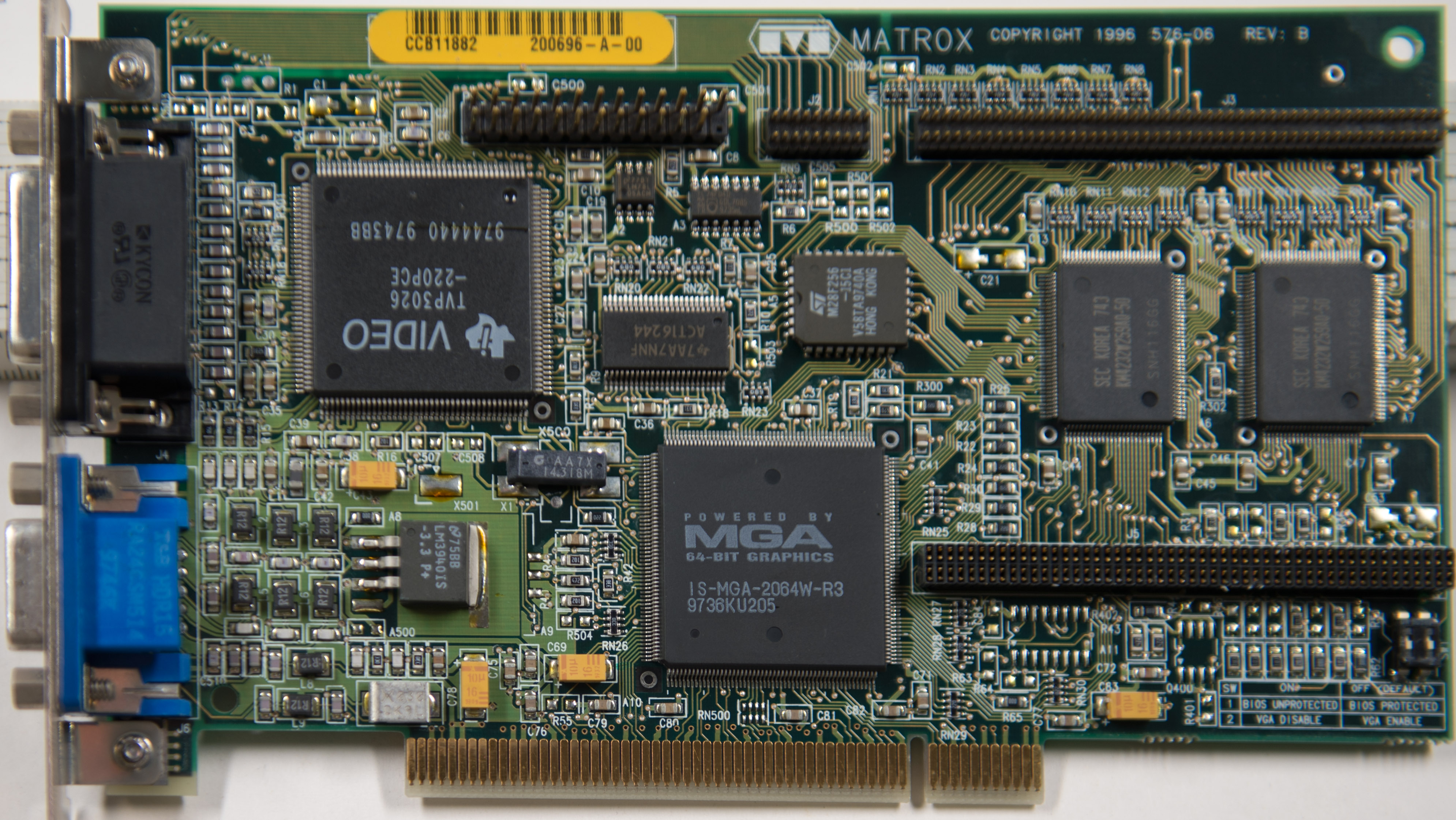 Vectra XA graphics card